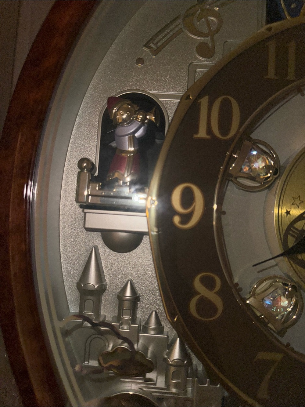 Seiko Clock with Crystal Accents (Read Description). - Picture 8 of 15